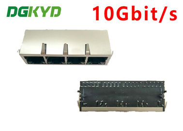 10G Veelvoudige de Havenschakelaars van RJ45, Ethernet Beschermde Rj45-Schakelaar Modulaire Hefboom