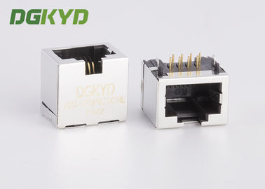 Het metaal beschermde Vrouwelijke de Hefboomschakelaar van Rj45 Ethernet zonder Transformator, 11.5mm