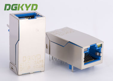 Gigabit Ethernet-schakelaar RJ45 Vrouwelijke Jack Single Port 1000M PoE+ Geregistreerde hefboom