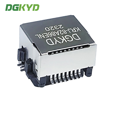KRJ-82A86ENL RJ45 SMD Network Port Socket Without Filter Modular Block Interface