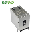 DGKYD21Q145DE3A2DDBB057 2X1 Dual Port Modular Interface RJ45 Ethernet Gigabit Filtering Integrated Transformer 30U