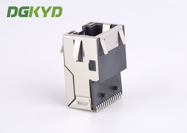 SMD Sinking Below PCB 1000BASE Integrated Magnetics Rj45 Network Jack For Gigabit Ethernet KRJ-CB329YGZE3NL