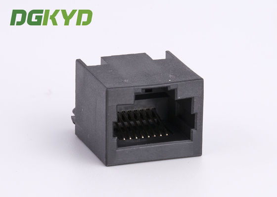 180 Degree Top Entry Ultrathin Rj45 Connector Ethernet Cable Socket KRJ-52T8811SNL