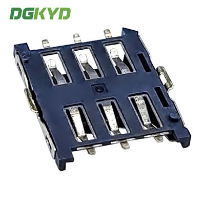 NANO-SIM Card Holder NO-PUSH 1.35H With Pillar Suitable For Electronic Products DGKYDSIM135H6A6A2Y3WSC286
