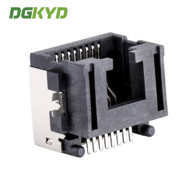 Shield Right Angle Extra Low Profile Rj45 Ethernet Connector, 8p8c Jack SMD KRJ-72A75MMNL
