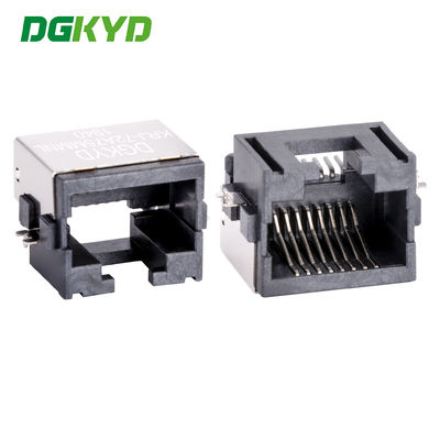 Shield Right Angle Extra Low Profile Rj45 Ethernet Connector, 8p8c Jack SMD KRJ-72A75MMNL