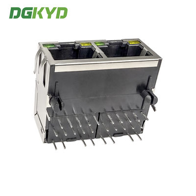 RJ45 network port connector with built-in 2.5G integrated transformer DGKYD312Q340DB2A4DN2
