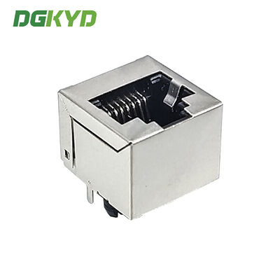 DGKYD52A1188GWA3DY9143 52A RJ45 8P8C Connector In Line 180 Degree Socket