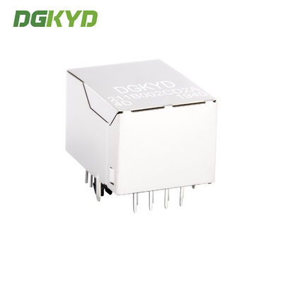 RJ45 connector crystal head Ethernet interface 100Mbps integrated transformer DGKYD211B002CD2A4D