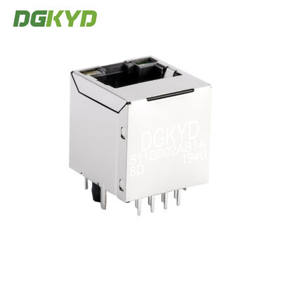 Vertical network interface RJ45 socket with light and filter socket DGKYD511B002AB1A8D
