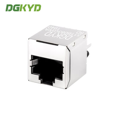 RJ45 network port connector 100Mbps integrated transformer vertical network port DGKYD511B083GWA8D