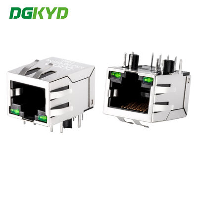 100Mbps Single Port RJ45 Connector with Integrated Filter RJ45 Jack for Industrial PCB Network Interface