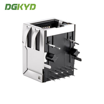 POE+ PCB Mount RJ45 Ethernet Connector With Magnetics RJ45 Ethernet Jack