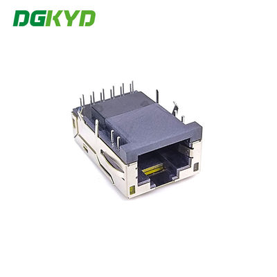 DGKYD1711Q242FF5WA7CBDB057 Tab Up 1000 Base-T 30U 8P12C Ethernet Modules Integrated Magnetic RJ45 Connector Network Inte