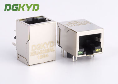Enige Haven Gigabit Ethernet 10 de Modulaire Hefboom van Speldenpcb RJ45, Geleide G/Y