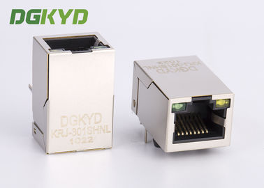 De Modulaire Hefboom RJ45 met Geïntegreerde Transformator, Lengte 25.4mm van megabitethernet