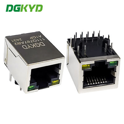 1000/BASE RJ45 connector enkelpoort netwerkinterface POE connector met filter DGKYD111Q787AB2A1DP