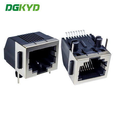 RJ45-connector 5722 SMT 8P8C met oor Half Package Shielded Mesh Port zonder LED DGKYD5722E1188GWA26SB1359