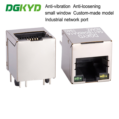 RJ45 100Mbps Ethernet-aansluiting 8P8C-module met compact vensteroppervlak DGKYD5A11B048AA1A8DMZ