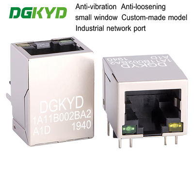 RJ45 100Mbps connector netwerkpoort stopcontact 8P8C compact raamoppervlak DGKYD1A11B002BA2A1D