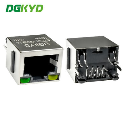 Verticale netwerkinterface RJ45 met directe invoeging met licht- en afschermingsconnector DGKYD52TE1188AB1A1DB4