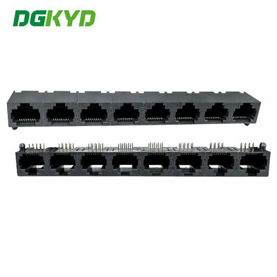 RJ45 1X8 8P8C geheel van kunststof lichtloze connector netwerkport stopcontact DGKYD561888IWA1DY1022