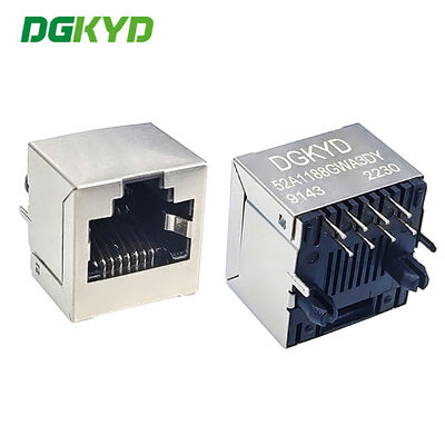 DGKYD52A1188GWA3DY9143 52A RJ45 8P8C Connector In Line 180 Grade Socket