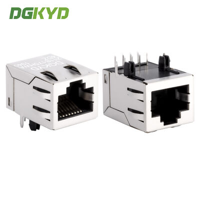 RJ45-interface 10/100 Base-T geïntegreerde magnetische lichtloze bandbescherming DGKYD211B175HWA4DZ