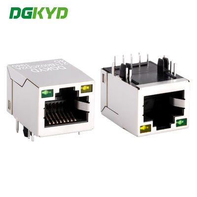 RJ45 connector kristallen kop Ethernet-interface 100 Mbps geïntegreerde transformator DGKYD211B002CD2A4D
