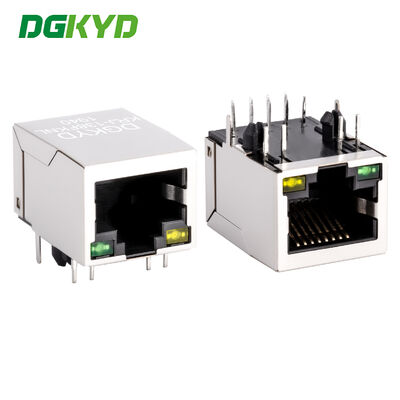 KRJ-138FKNL 10 / 100 Megabit Cat5 Rj45 Connector Module Met Magnetics Op Maat