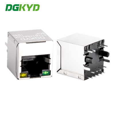 180 graden verticale RJ45-transformer met POE+ 10/100 Mbps Netwerkinterface DGKYD511B178AC2A8DP