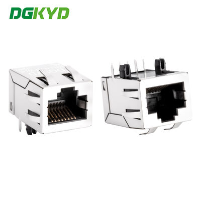 100 BASE Lan RJ45 Connector met Transformer Tab up Megabit Ethernet Modular Jack