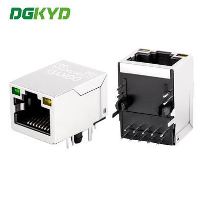 Industriële Gigabit RJ45 Connector met Vergulding voor Ethernet Poort Netwerkinterface