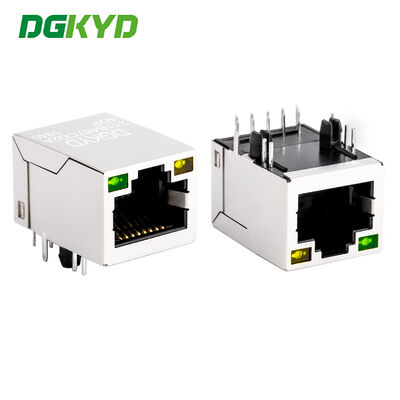 Industriële 100Mbps RJ45 Connector met Lichtstripfilter en Transformator