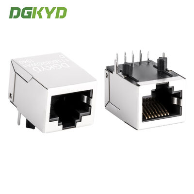 RJ45 Connector 100Mbps Afgeschermde Netwerkpoort Zonder Lichtstrip voor Industriële Toepassingen