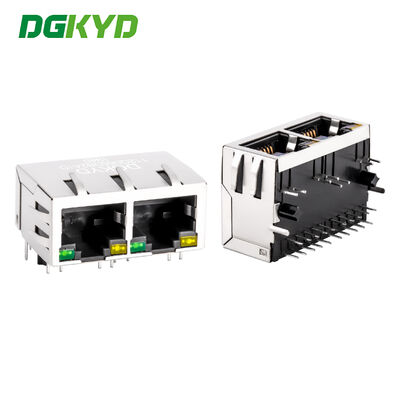 Industrial Grade RJ45 connector met 6u Gold Plating voor Gigabit Ethernet