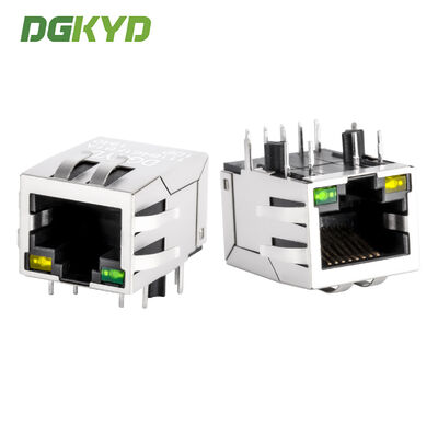 POE+ PCB Mount RJ45 Ethernet Connector met magnetische RJ45 Ethernet Jack