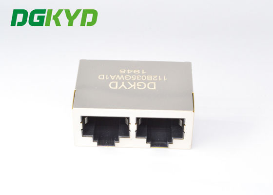 schakelaar van het de Contactdoos10m RJ45 Netwerk van 1x2 8P8C de Netto